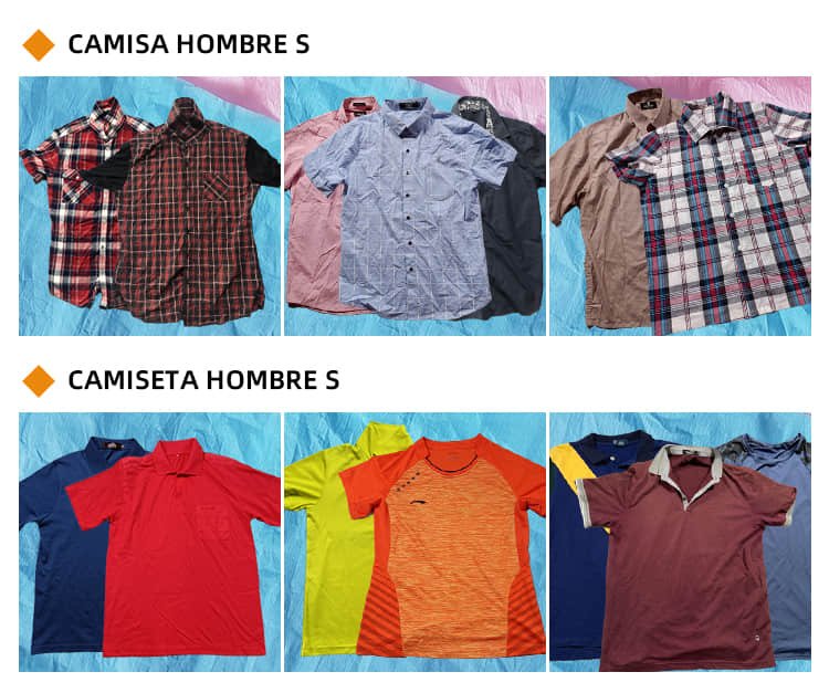 ropa de hombre usada