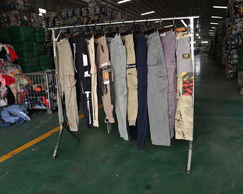 pantalones cargo de segunda mano al por mayor
