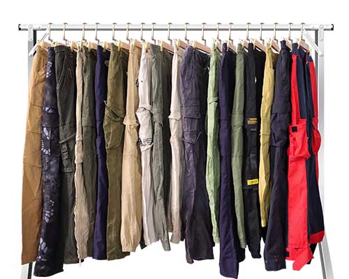 pantalones cargo usados largos